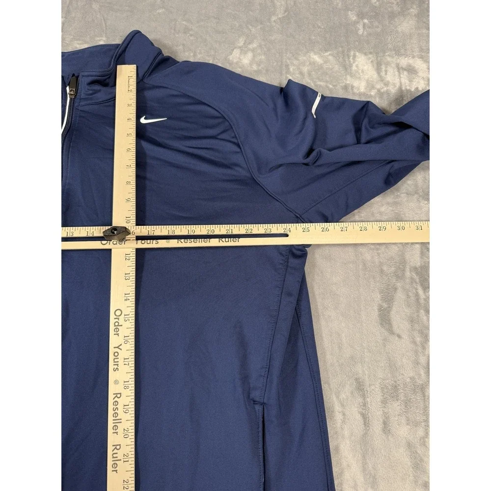 Nike Element Dri-FIT Men's XXL Blue Full Zip Activewear Jacket Track Top